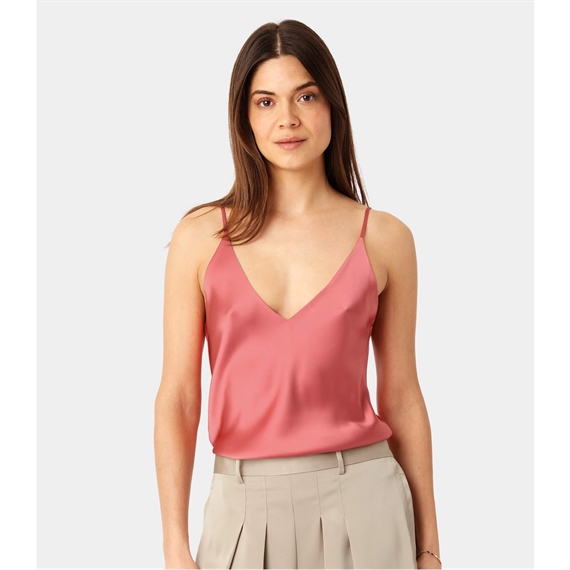 Karmamia Camisole Top, Semi Rich Coral