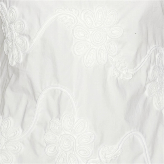 Rotate Flower Sleeveless Top, Bright White 