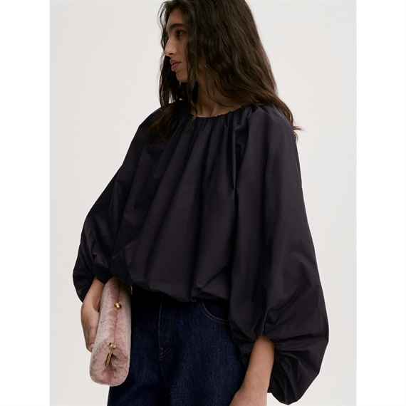 By Malene Birger Semara Bluse, Sort