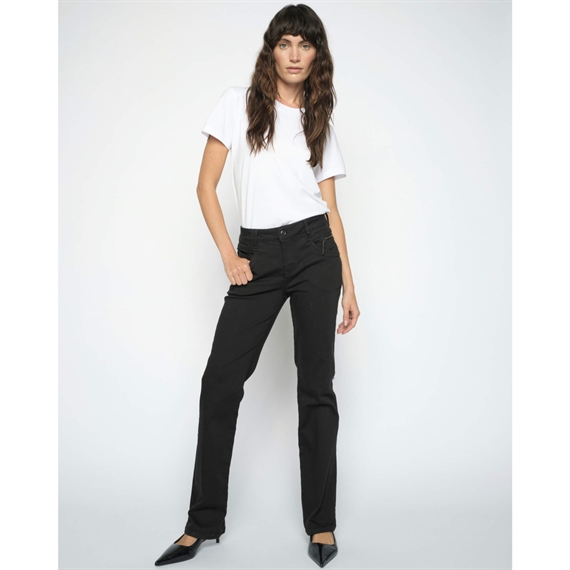 Mos Mosh Carla Naomi Deluxe Jeans, Sort