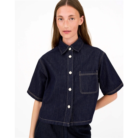 Ivy Copenhagen Malika Uta Skjorte, Rinse Denim