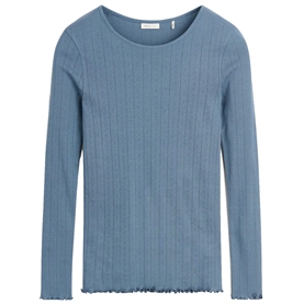 Skall Studio Edie Bluse, Faded Blue