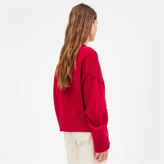 Skall Studio Campa Jumper Strik, Aurora Red