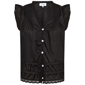 Levete Room LR-ROSY 2 Top, Sort