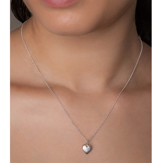 Dulong Heart Halskæde, Sølv