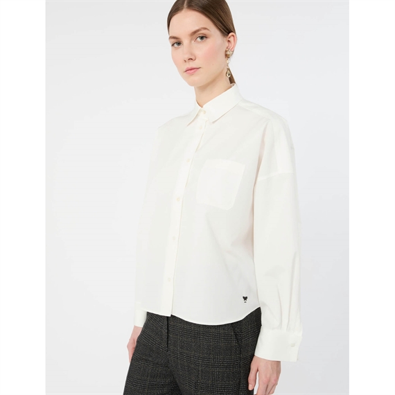 Weekend Max Mara WKDOVATTA Skjorte, Hvid