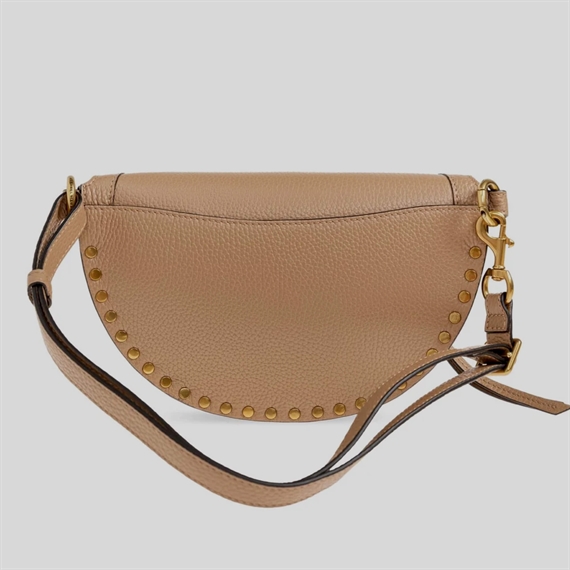 Isabel Marant Skano Leather Belt Bag, Cappuccino   