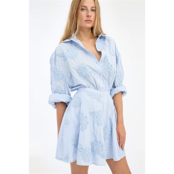 Rotate Flower Mini Nederdel, Plein Air