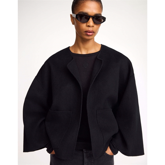 By Malene Birger Jacquie Uld Jakke, Sort