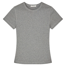 By Malene Birger Alicia T-Shirt, Grey Melange