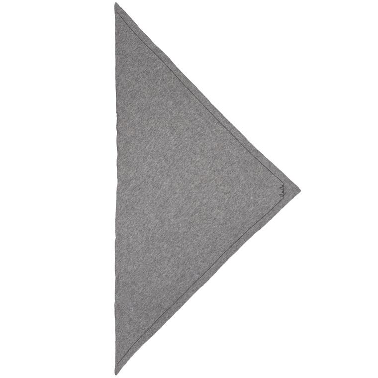 Triangle Solid Logo M, City/Middlegrey Melange - Lala Berlin