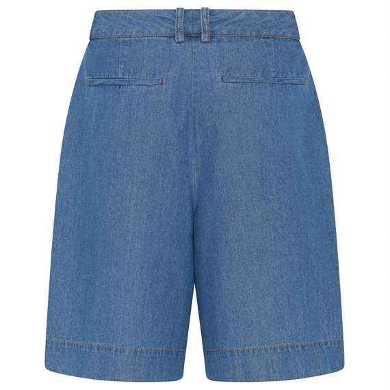  Heartmade Nemi Denim Shorts, Steel Blue