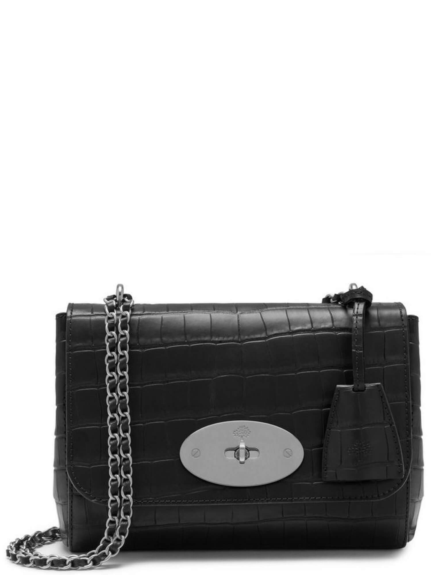 Mulberry Lily Matte Croc Taske → her