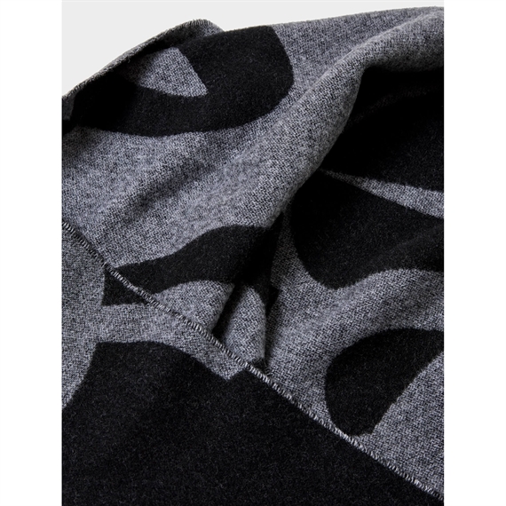 Lala Berlin Lala Scarf 4 Wool Mix, Sort