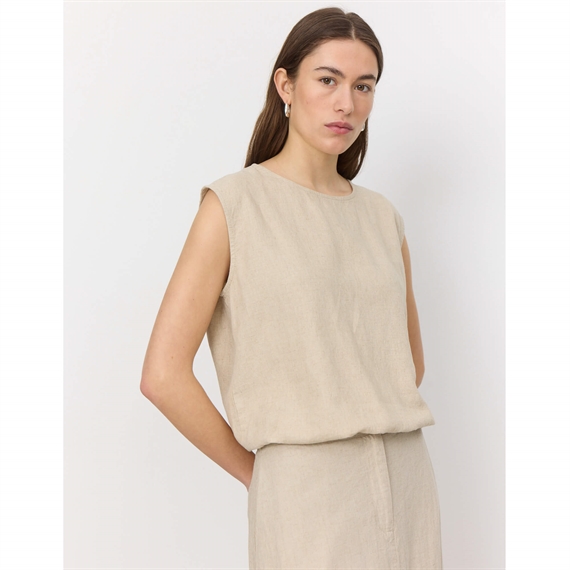 Levete Room LR-NAJA 28 Bluse, Island Fossil Melange