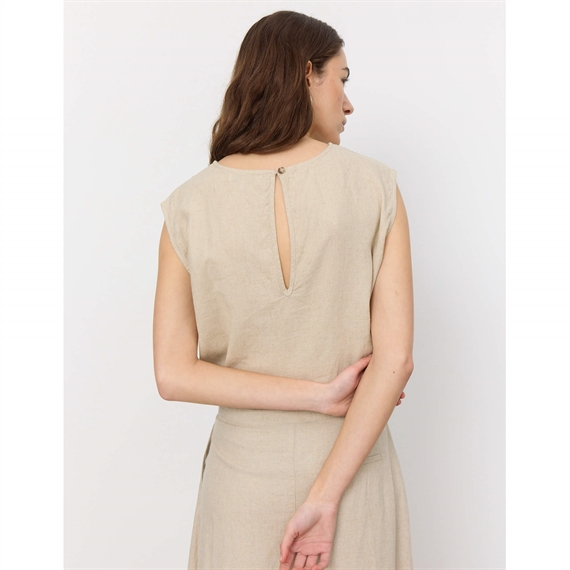 Levete Room LR-NAJA 28 Bluse, Island Fossil Melange