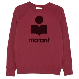 Isabel Marant Etoile Millyny Sweatshirt, Burgundy