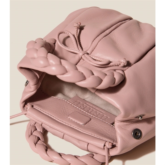 Hereu Bombon Bow Taske, Powder Pink