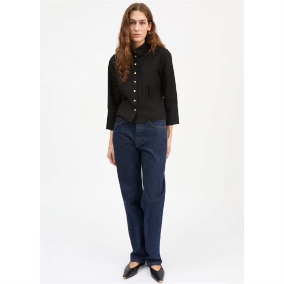 Skall Studio Sharon Straight Jeans, Indigo Blue