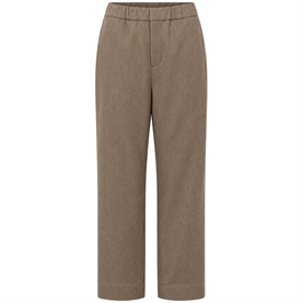 Aiayu Coco Pant Twill, Smokey Brown Melange