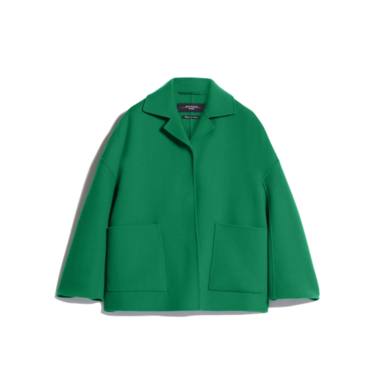 Weekend Max Mara PANCA Uld Jakke, Green