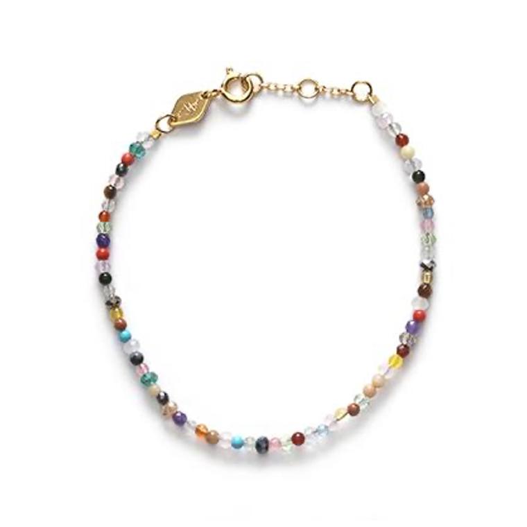 Anni Lu PM Mix Armbånd, Gold
