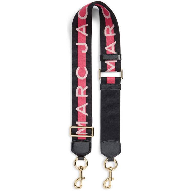 Logo Webbing Strap, Pink Multi