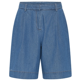  Heartmade Nemi Denim Shorts, Steel Blue