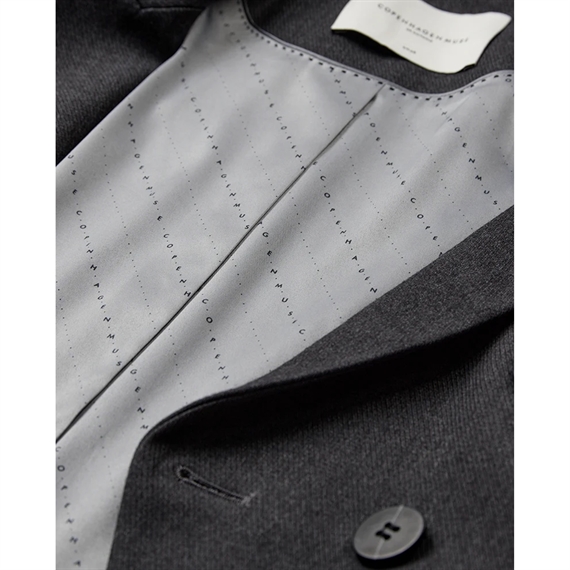 Copenhagen Muse CMTAILOR Short Blazer, Med. Grey Melange