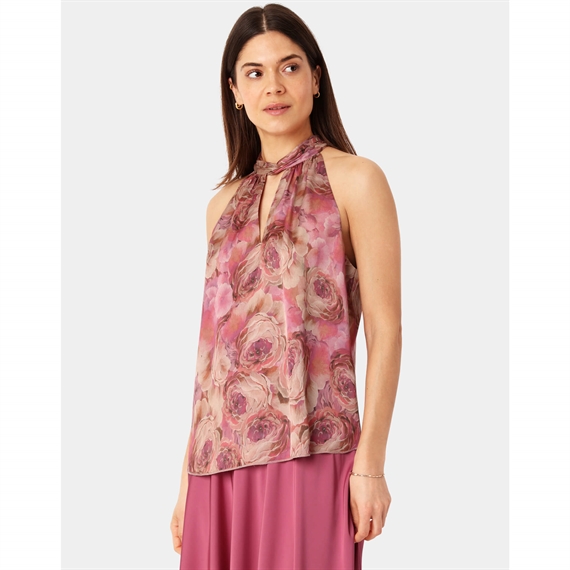  Karmamia Ava Top, Pink Rose