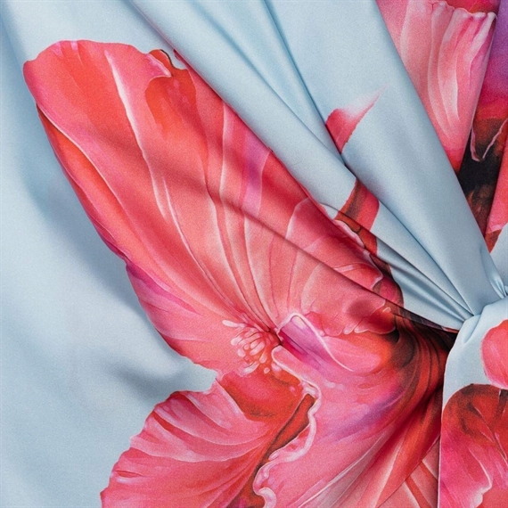 Karmamia Elena Bluse, Fuchsia Maxi Flower