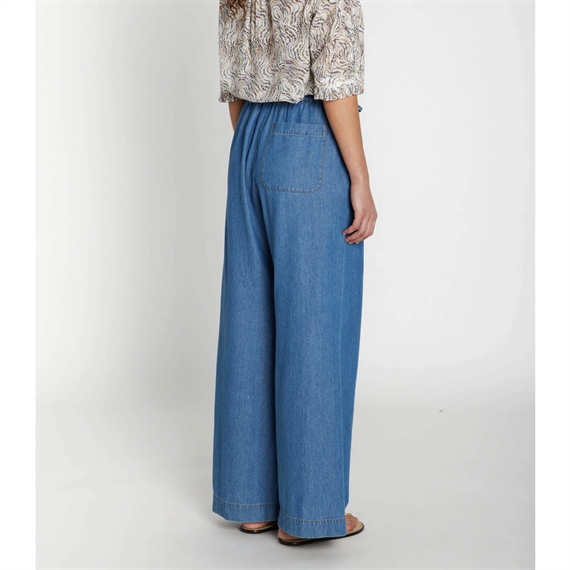 Heartmade Niso Denim Bukser, Steel Blue 