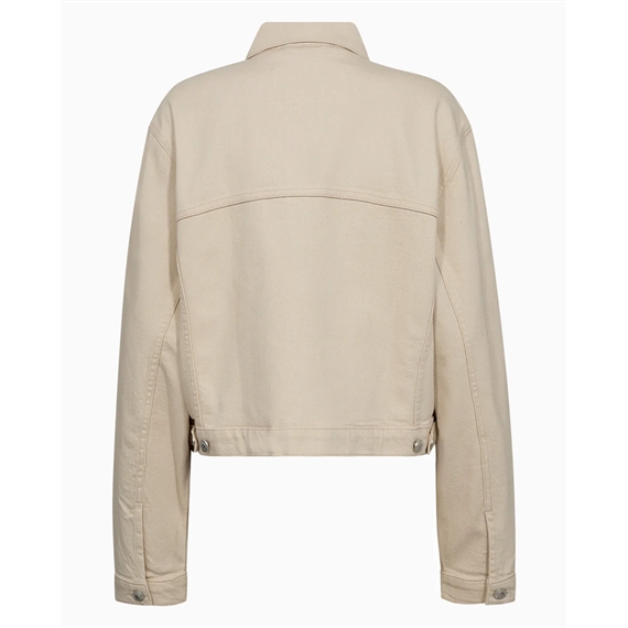 IVY-Janice Denim Jakke Wash Rigid, Ecru