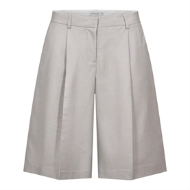 Copenhagen Muse CMTenna-Bermuda Shorts, Light Grey Melange 