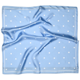 Sneaky Fox Paloma Silk Tørklæde, Blue Bell