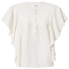 Isabel Marant Marlie Top, Ecru