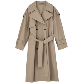 Skall Studio Mahsa Trenchcoat, Stone Moss
