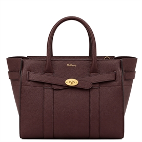 Mulberry Small Zipped Bayswater Oxblood