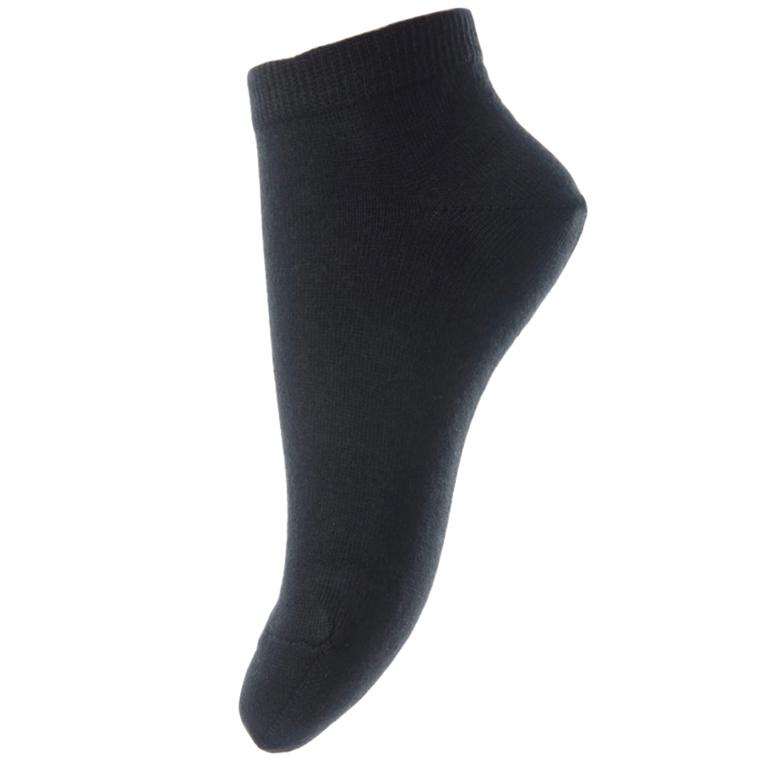 Plain sneaker socks, sort - MP Strømper