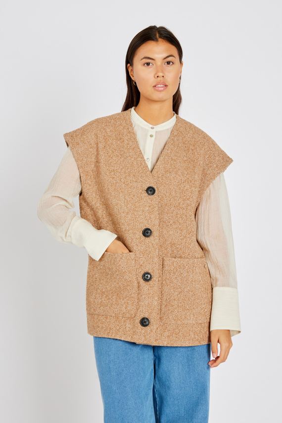 Heartmade Benca Vest, Cinnamon