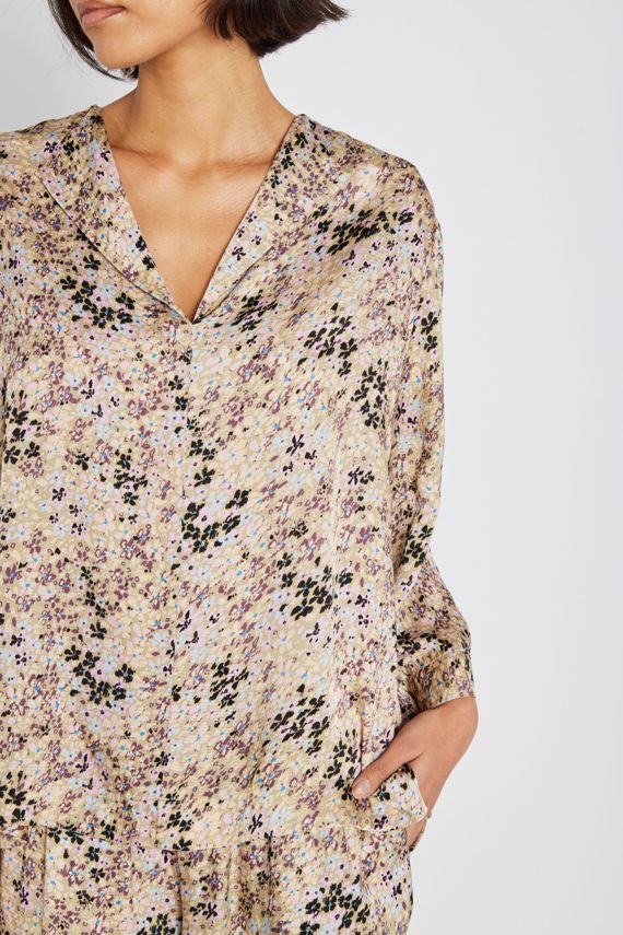 Heartmade HMTepa Bluse, Light Flower Print