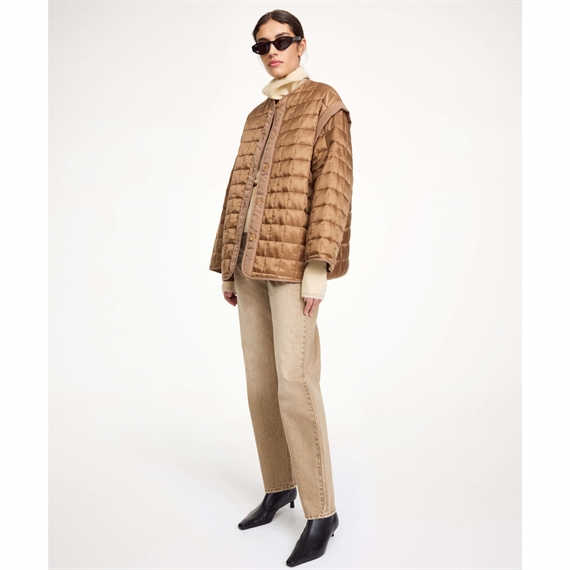 By Malene Birger Edith Padded Jakke, Toasted Coconut