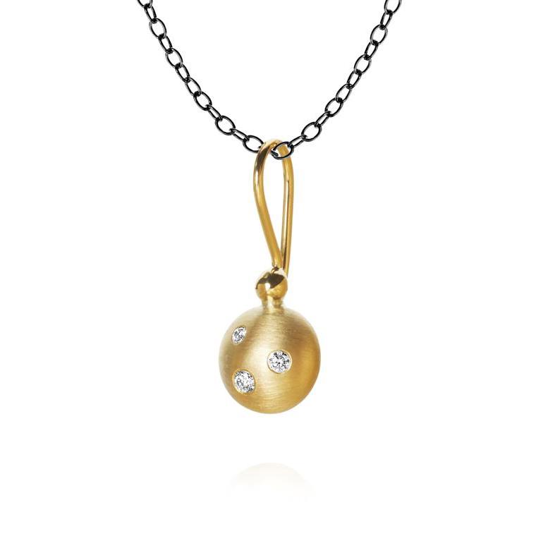 Mushroom Halskæde Guld/Brillanter - Dulong