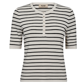 Mos Mosh Aliz Caliz Stripe Bluse, India Ink