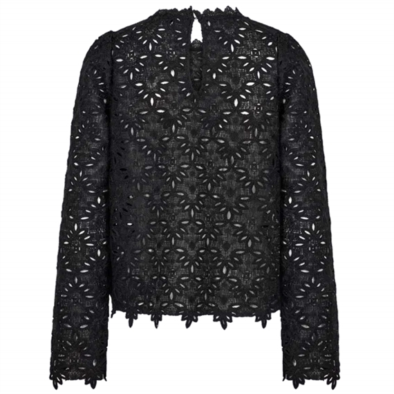  Levete Room LR-ULLA 1 Bluse, Sort