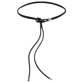Isabel Marant Silvia Bælte, Black/Gold