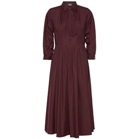 S'Max Mara SMMADAGIO Kjole, Dark Red