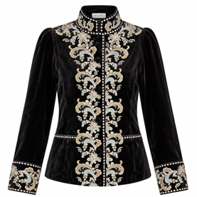 Dea Kudibal LexiDEA Jakke, Black Velvet 