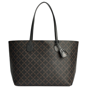 By Malene Birger Abigail Tote Bag, Dark Chokolate