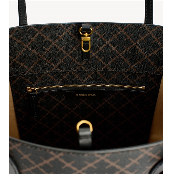 By Malene Birger Abigail Tote Bag, Dark Chokolate